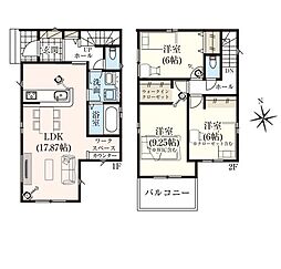 松戸市西馬橋5丁目7期　新築戸建2号棟