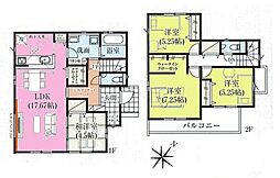 船橋市三咲22期　新築戸建2号棟