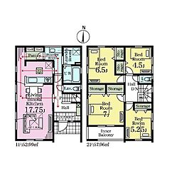市原市椎の木台1丁目第2　新築戸建2号棟