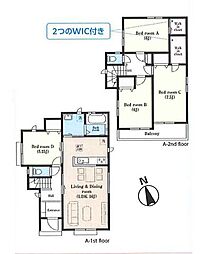 成田市郷部　新築戸建A号棟