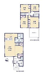 千葉市中央区寒川町4期　新築戸建3号棟