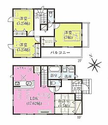 千葉市緑区誉田町1丁目9期　新築戸建3号棟