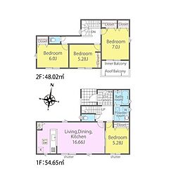 印西市高花6丁目24-1期　新築戸建