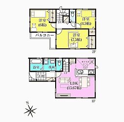 千葉市花見川区瑞穂3丁目2期　新築戸建1号棟