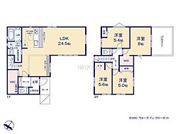 船橋市高野台12期　新築戸建1号棟