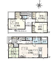 八千代市高津16期　新築戸建3号棟