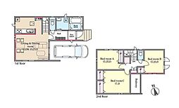 船橋市田喜野井6丁目　新築戸建B号棟
