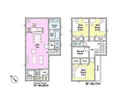 柏市布施新町4丁目第3　新築戸建2号棟