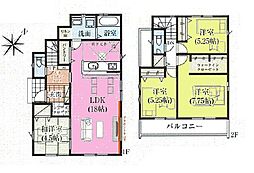 船橋市三咲22期　新築戸建8号棟