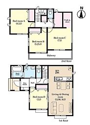 八千代市村上II　新築戸建A号棟