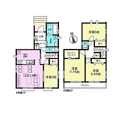 千葉市花見川区朝日ケ丘4丁目　新築戸建B号棟