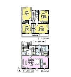 木更津市清見台東1丁目　新築戸建1号棟
