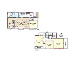 松戸市栗山　新築戸建A号棟