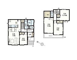 鎌ケ谷市丸山2丁目　新築戸建B号棟
