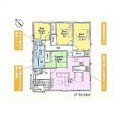 富里市七栄第33　新築戸建4号棟