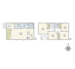 船橋市二和西5丁目24-1期　新築戸建5号棟