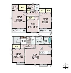四街道市下志津新田　新築戸建A号棟