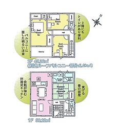 四街道市内黒田第8　新築戸建2号棟