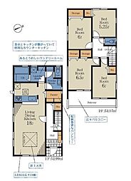 四街道市物井　新築戸建3号棟