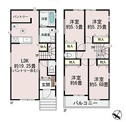 千葉市稲毛区宮野木町　新築戸建A号棟