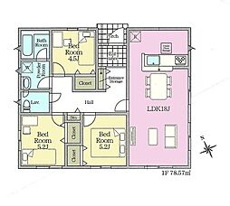 富津市下飯野第3　新築戸建2号棟