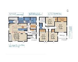 千葉市若葉区北大宮台第14　新築戸建1号棟