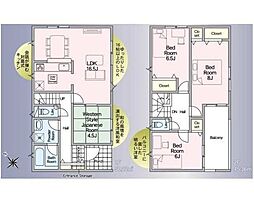 千葉市若葉区中田町第3　新築戸建1号棟