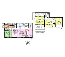 四街道市鹿渡6期 新築戸建3号棟