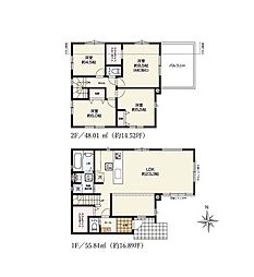 千葉市若葉区千城台北2期　新築戸建2号棟