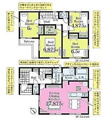 松戸市千駄堀　新築戸建3号棟