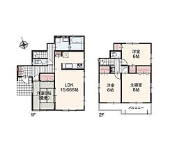 四街道市内黒田　新築戸建1号棟