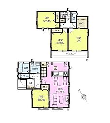 松戸市上矢切 新築戸建B号棟