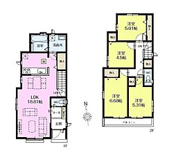 柏市大室　新築戸建A号棟
