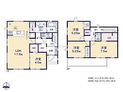 木更津市牛込　新築戸建3号棟