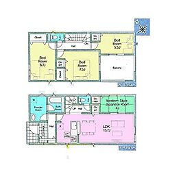四街道市旭ケ丘2丁目第12　新築戸建2号棟