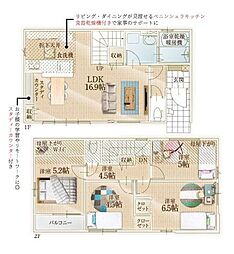 千葉市稲毛区宮野木町1期　新築戸建