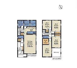 千葉市若葉区千城台東1丁目第2 新築戸建2号棟