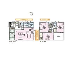 成田市中台6丁目第5　新築戸建9号棟