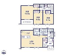 佐倉市上志津1期　新築戸建1号棟