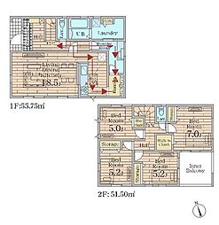 市原市青柳第3　新築戸建1号棟