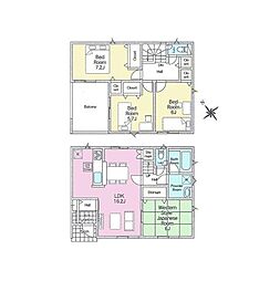 市原市諏訪第1-4期　新築戸建6号棟