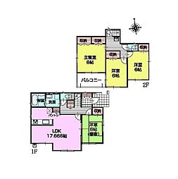 茂原市本納23-P1　新築戸建39号棟
