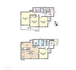 松戸市小山　新築戸建B号棟