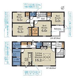 八千代市勝田台5丁目第2　新築戸建1号棟