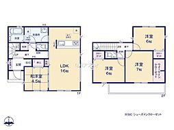 船橋市松が丘2丁目51期　新築戸建1号棟