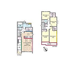 柏市柏　新築戸建B号棟