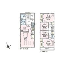 佐倉市田町第2　新築戸建1号棟