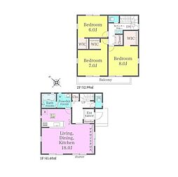 富里市十倉01期　新築戸建
