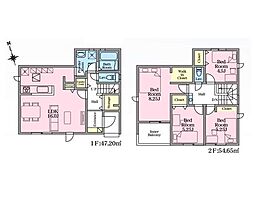 流山市松ケ丘5丁目24-1期　新築戸建2号棟