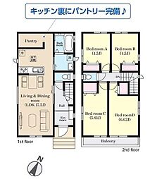 千葉市稲毛区園生町I　新築戸建A号棟